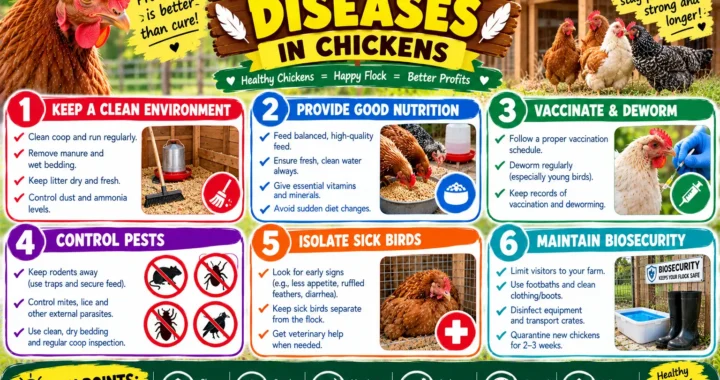 How to Prevent Diseases in Chickens
