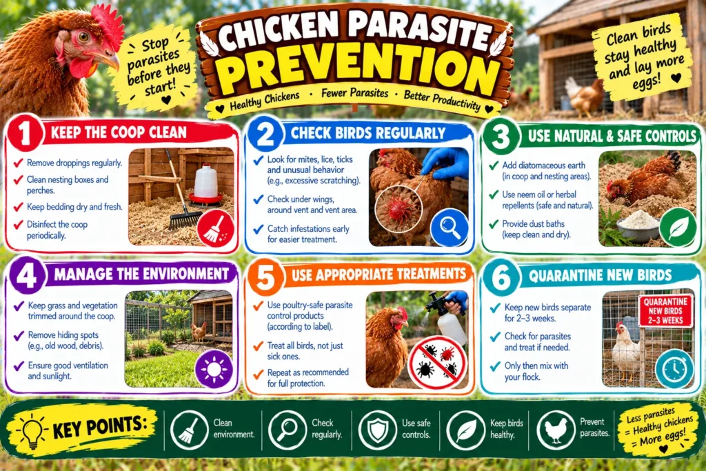 Chicken Parasite Prevention
