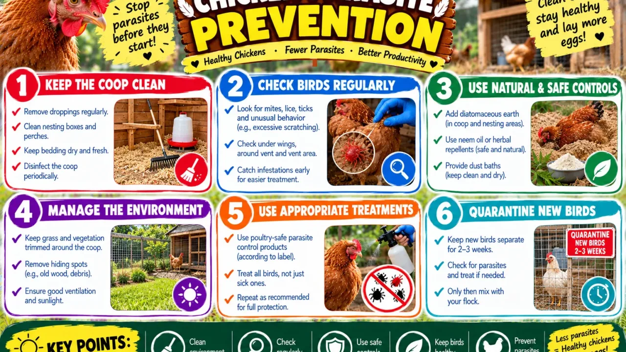 Chicken Parasite Prevention