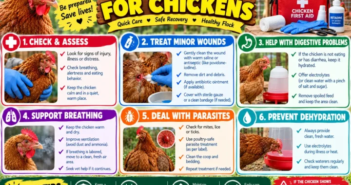 Basic First Aid for Chickens